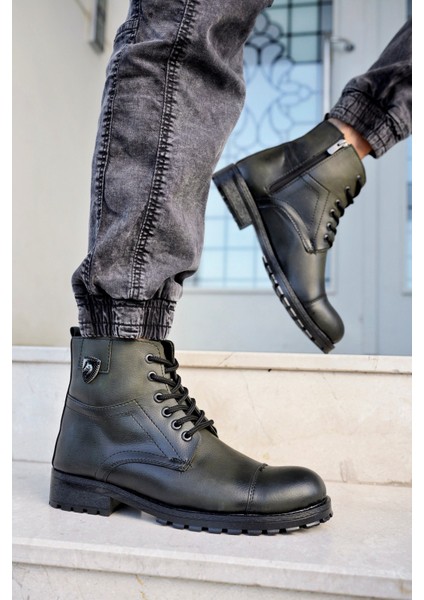 Thomas Haki Yeşil Garantili Su & Soğuk Geçirmez Kışlık Fermuarlı Bot Kauçuk Taban Sağlam THOMAS-254 fırsatları