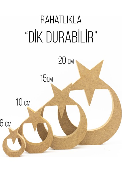 Ay Yıldız Figür Takımı .dik Durabilir.okul Öncesi Eğitim Etkinlik fiyatları