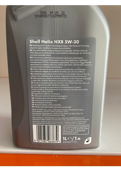 Helıx Hx8 5W/30 Motor Yağı 1lt fırsatları