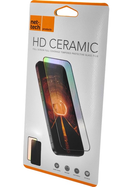 Apple iPhone Xs Max Uyumlu Ön Koruma Seramik Nano Ekran Koruyucu