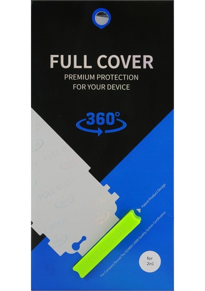 Exquıs Huawei P Smart 2019 Uyumlu Ön ve Arka Koruma 360 Full Kaplama