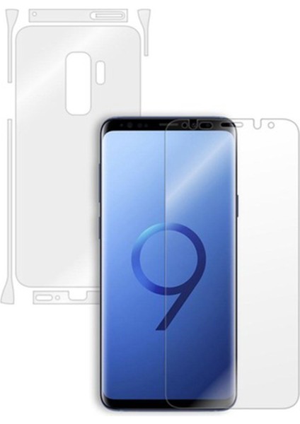 Exquıs Samsung Galaxy G960 S9 Uyumlu Ön ve Arka Koruma 360 Full Kaplama