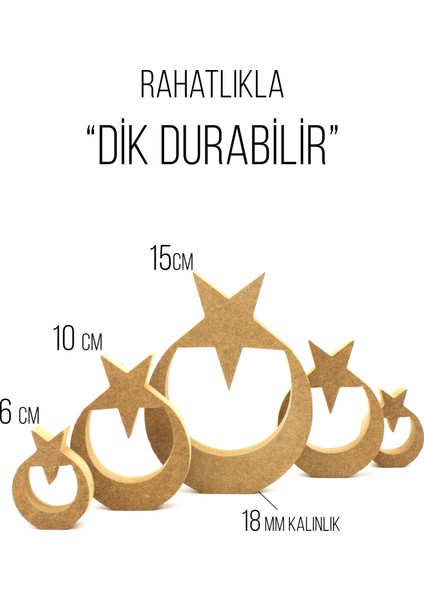 Ay Yıldız Figür Takımı .dik Durabilir.okul Öncesi Eğitim Etkinlik fiyatları