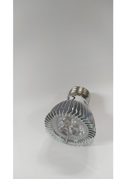 Prolamp 3W(3X1W) 220-230V Power LED Eski Tip Spot Ampul (Beyaz Işık) E27 Duylu