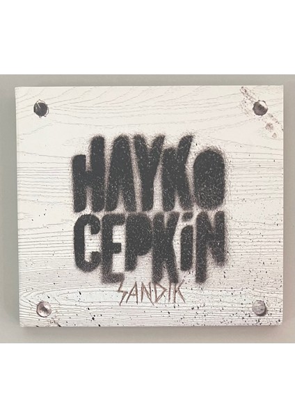 Hayko Cepkin - Sandık CD Kitapçıklı (Orjinal 2010 Dönem Baskı CD)