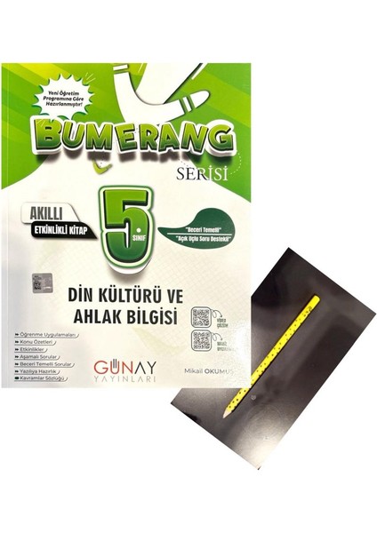 5.sınıf Bumerang Din Kültürü Etkinlikli Defter-Yeni-(Maarif Modeline Uyumlu)
