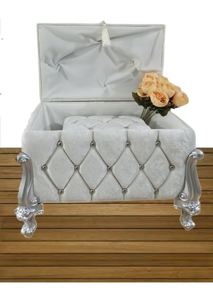 Sandık Nişan Bohça Damat Gelin Sandığı 2'li 0608