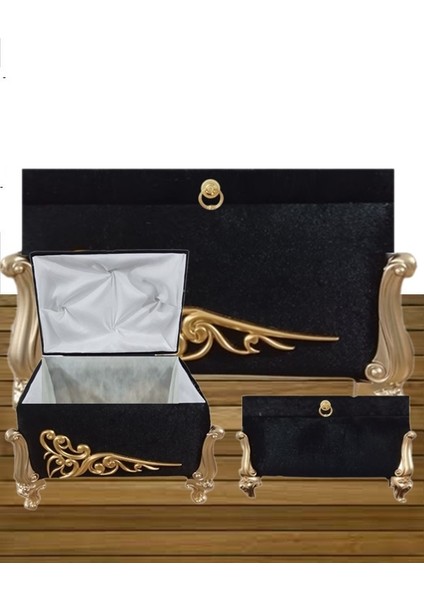 Çeyiz Sandık Nişan Bohça Damat Gelin Sandığı 2li 0659 modelleri