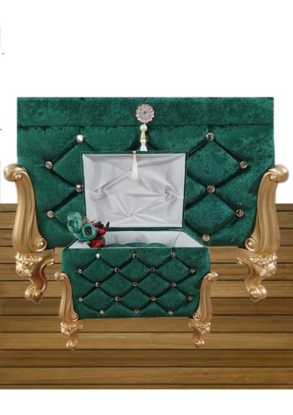 Sandık Nişan Bohça Damat Gelin Sandığı 2'li 0611 fırsatları