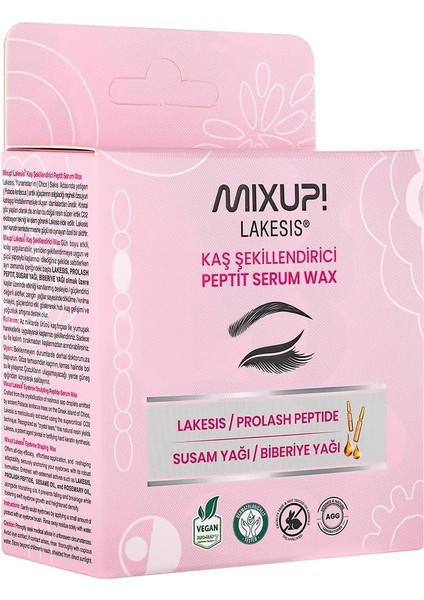 Lakesis Prolash Peptit Kaş Şekillendirici Wax 50 ml