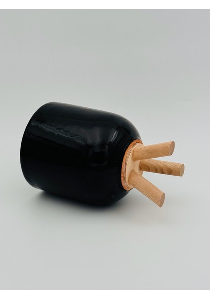 Seramik Ahşap Ayaklı Orkide Saksısı modelleri