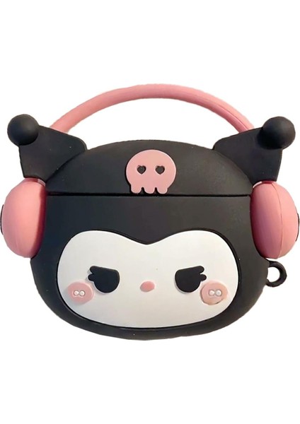 Samsung Galaxy Buds3 Pro Kancalı Darbelere Dayanıklı Desenli Karakter Kılıf