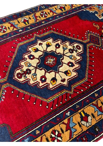 El Dokuma Sıfır Yahyalı Halısı 100X180 Kök Boya Yün Halı fiyatları