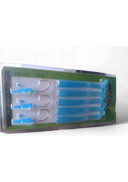 V8 Soft Series 100 mm 10 gr Mavi