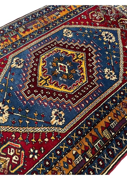 El Dokuma Sıfır Yahyalı Halısı 122X230 Kök Boya %100 Yün Halı modelleri