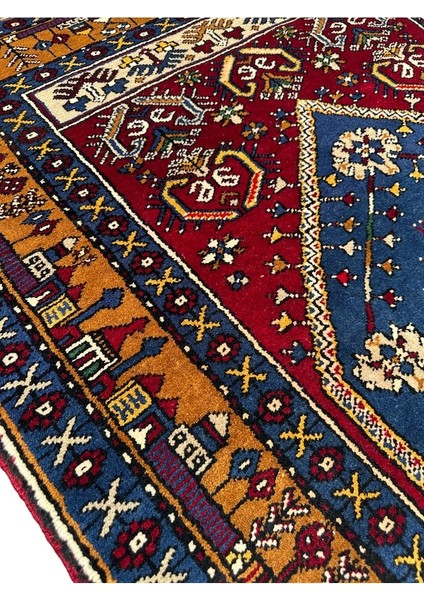 El Dokuma Sıfır Yahyalı Halısı 122X230 Kök Boya %100 Yün Halı fırsatları