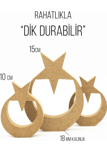 Ay Yıldız Figür Takımı .dik Durabilir.okul Öncesi Eğitim Etkinlik fiyatları