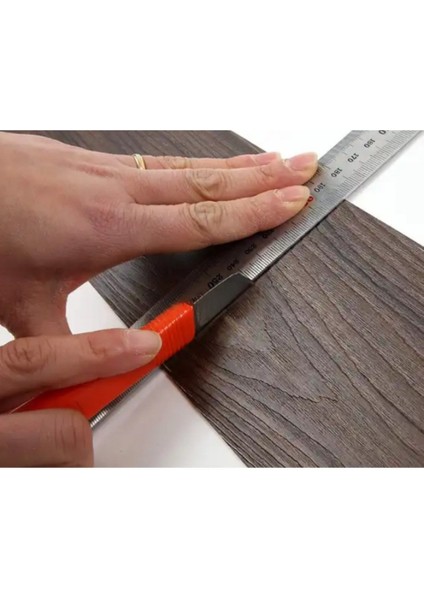 Kendinden Yapışkanlı Ahşap Pvc Yer Döşeme Parkesi 7 Adet 1m²