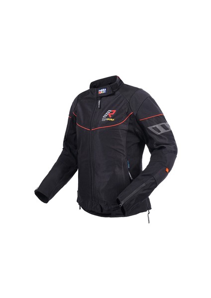 Rukka Aırgobına Ceket Bayan - Siyah-Kırmızı modelleri