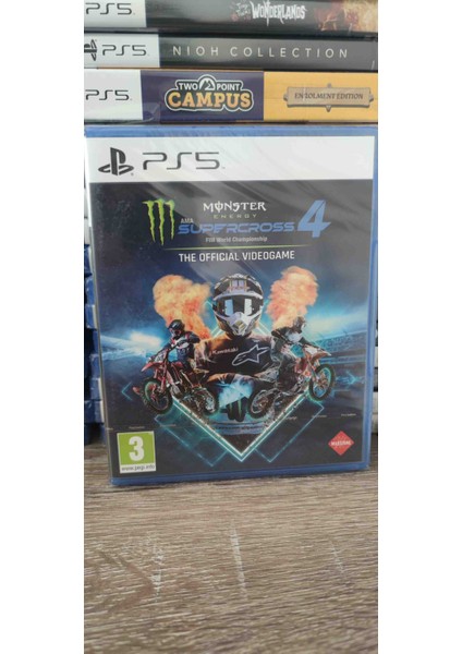 Ps5 Ama Monster Energy Supercross 4 The Official Videogame