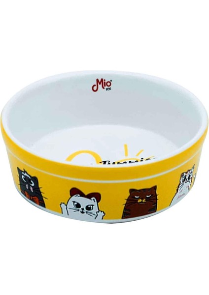 Andy Seramik Kedi Köpek Mama ve Su Kabı 400 ml