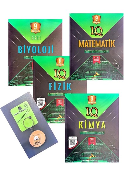 9. Sınıf 4'lü Soru Bankası – Açacaklı Anahtarlık
