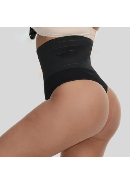 Flerna Model Karın Toparlayıcı ve Karın Düzeltici Yüksek Bel Lastikli Korse String fırsatları