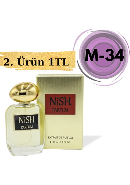 Parfum M-34 Extrait De Parfum 50ML Fresh