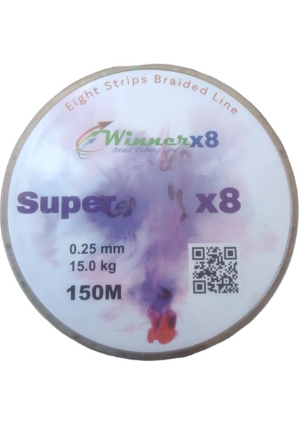 Super X8 150 M 0,25 mm