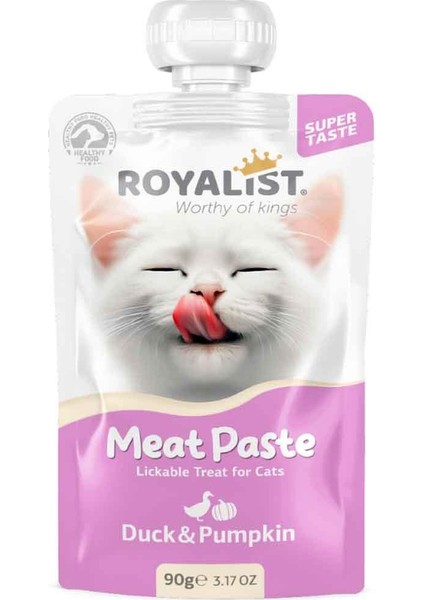 Kedi Ödülü Meat Paste Ördekli Balkabaklı 90 gr