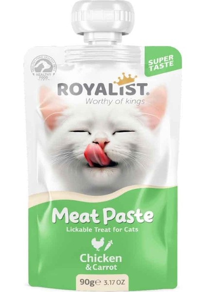 Kedi Ödülü Meat Paste Tavuklu Havuçlu 90 gr