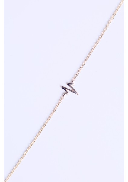 14 Ayar Altın Zincir Model Kalp Ritmi Bileklik fırsatları