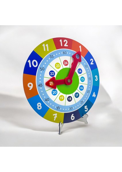 Çocuk İçin Ahşap Öğretici Saat modelleri