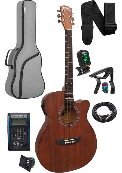 PHX-188EQ-OUT Elektro Akustik Gitar