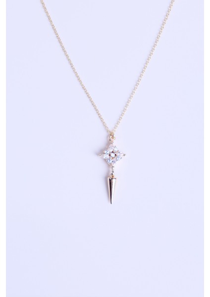 14 Ayar Altın Sallantılı Kuzey Yıldızı Kolye fırsatları