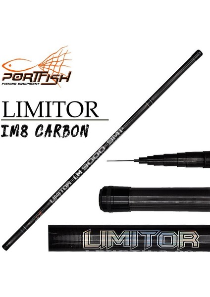 Limitör Göl Kamışı Carbon 8 Im 400 cm