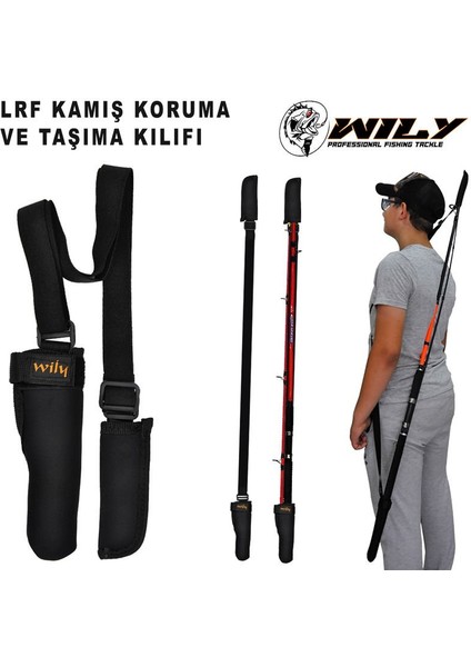 Neopren Lrf Kamış Koruma ve Taşıma Kılıfı