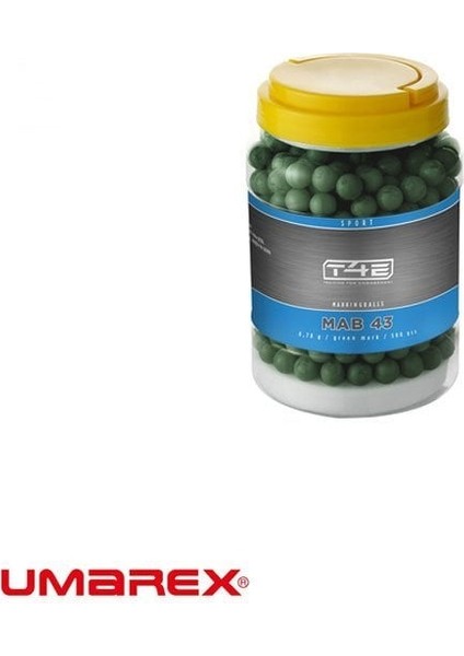T4E MB .43 Cal. Işaret Topu 2 x 250LI Yeşil