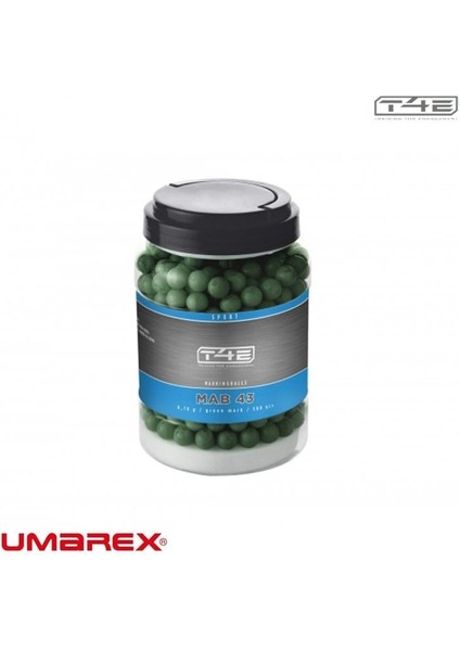 T4E MB .43 Cal. Işaret Topu 2 x 250LI Yeşil modelleri