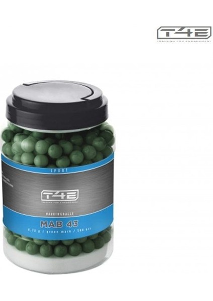 T4E MB .43 Cal. Işaret Topu 2 x 250LI Yeşil fırsatları