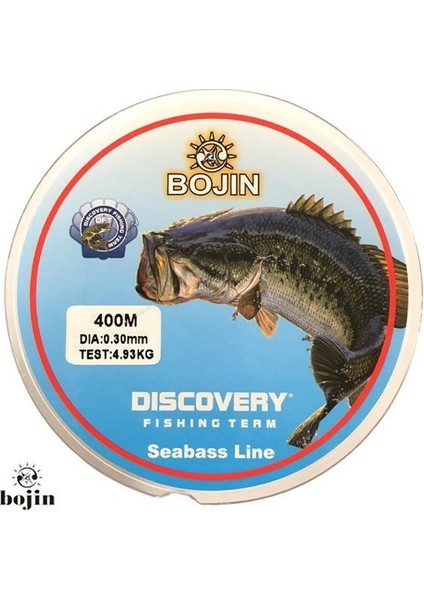 Bojin Seabass Denizlevrek Misnası 0.30MM 400M