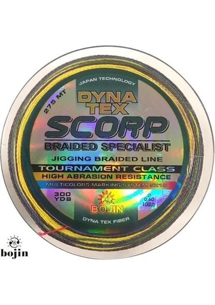 Bojin Scorp Jigging Braided Line 0.60MM