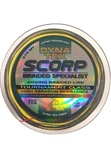 Bojin Scorp Jigging Braided Line 0.60MM