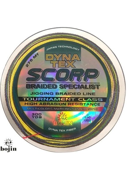 Bojin Scorp Jigging Braided Line 0.60MM