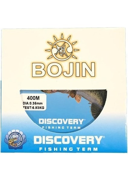 Bojin Seabass Denizlevrek Misinası 0.35MM 400M modelleri