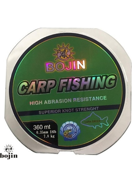 Bojin Sazan Misinası 0.35 mm 360 M Yeşil