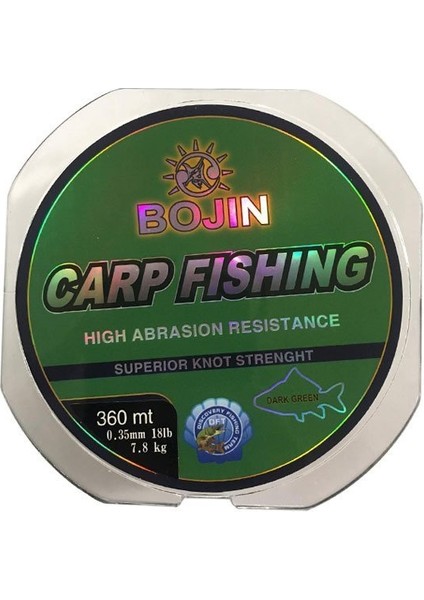 Bojin Sazan Misinası 0.35 mm 360 M Yeşil fiyatları
