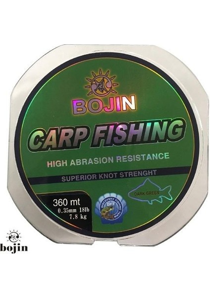 Bojin Sazan Misinası 0.35 mm 360 M Yeşil indirimleri