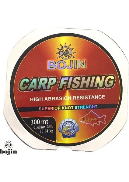 Bojin Sazan Misinası 0.40 mm 300 M Kahverengi indirimleri