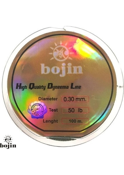 Bojin Dyneema Ip Misina 100 M - 0.30MM - Yeşil